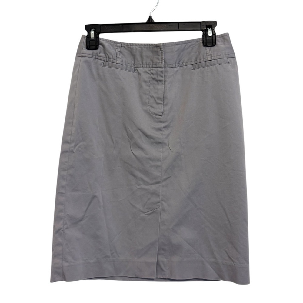 2/$30 LOFT - Women's Gray Pencil Skirt Size 4